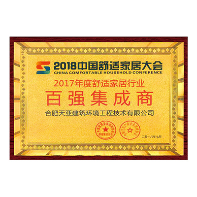 2017年百強集成商